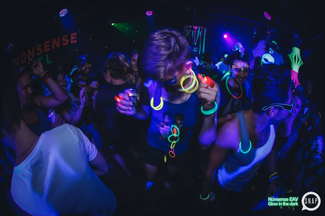 Nonsense EAV: Glow In The Dark! Atlanta's most ridiculous Indie/Alternative Dance Party! 3rd Friday of Every Month at The Basement in East Atlanta Village.
