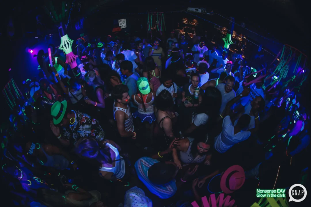 Nonsense EAV: Glow In The Dark! Atlanta's most ridiculous Indie/Alternative Dance Party! 3rd Friday of Every Month at The Basement in East Atlanta Village.