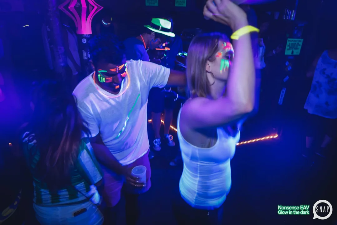 Nonsense EAV: Glow In The Dark! Atlanta's most ridiculous Indie/Alternative Dance Party! 3rd Friday of Every Month at The Basement in East Atlanta Village.