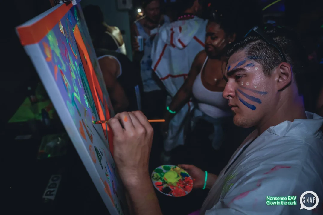 Nonsense EAV: Glow In The Dark! Atlanta's most ridiculous Indie/Alternative Dance Party! 3rd Friday of Every Month at The Basement in East Atlanta Village.