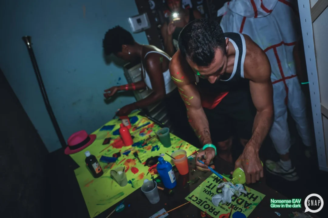 Nonsense EAV: Glow In The Dark! Atlanta's most ridiculous Indie/Alternative Dance Party! 3rd Friday of Every Month at The Basement in East Atlanta Village.