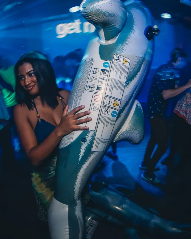 Nonsense EAV: Under The Sea! Atlanta's Indie/alternative dance party on the 3rd Fridays at The Basement in East Atlanta. We get ridiculous. Photo by Oh Snap Kid!