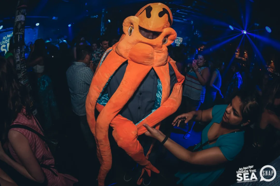 Nonsense EAV: Under The Sea! Atlanta's Indie/alternative dance party on the 3rd Fridays at The Basement in East Atlanta. We get ridiculous. Photo by Oh Snap Kid!