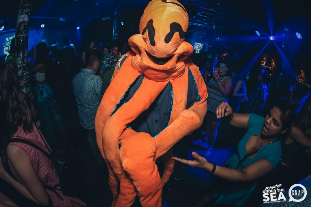 Nonsense EAV: Under The Sea! Atlanta's Indie/alternative dance party on the 3rd Fridays at The Basement in East Atlanta. We get ridiculous. Photo by Oh Snap Kid!