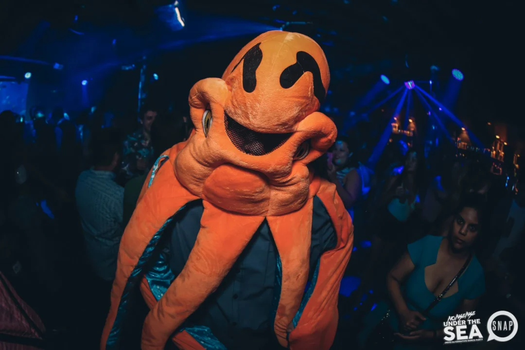 Nonsense EAV: Under The Sea! Atlanta's Indie/alternative dance party on the 3rd Fridays at The Basement in East Atlanta. We get ridiculous. Photo by Oh Snap Kid!