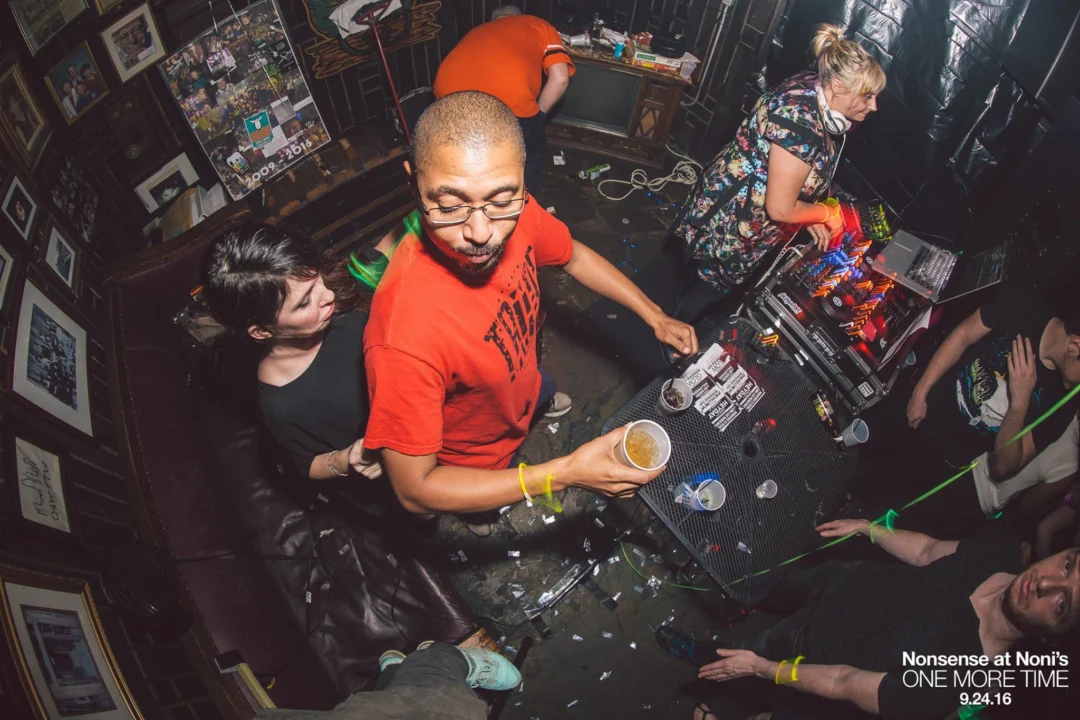 Nonsense at Noni's: One More TimeThe final Nonsense at Noni's. 2009-2016.The longest running dance party on Edgewood Ave. Don't Change. Photos by Oh Snap Kid.