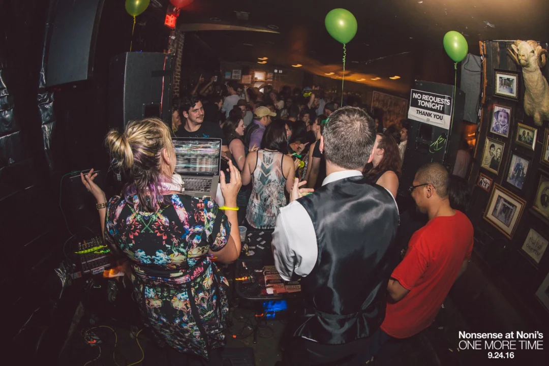 Nonsense at Noni's: One More TimeThe final Nonsense at Noni's. 2009-2016.The longest running dance party on Edgewood Ave. Don't Change. Photos by Oh Snap Kid.