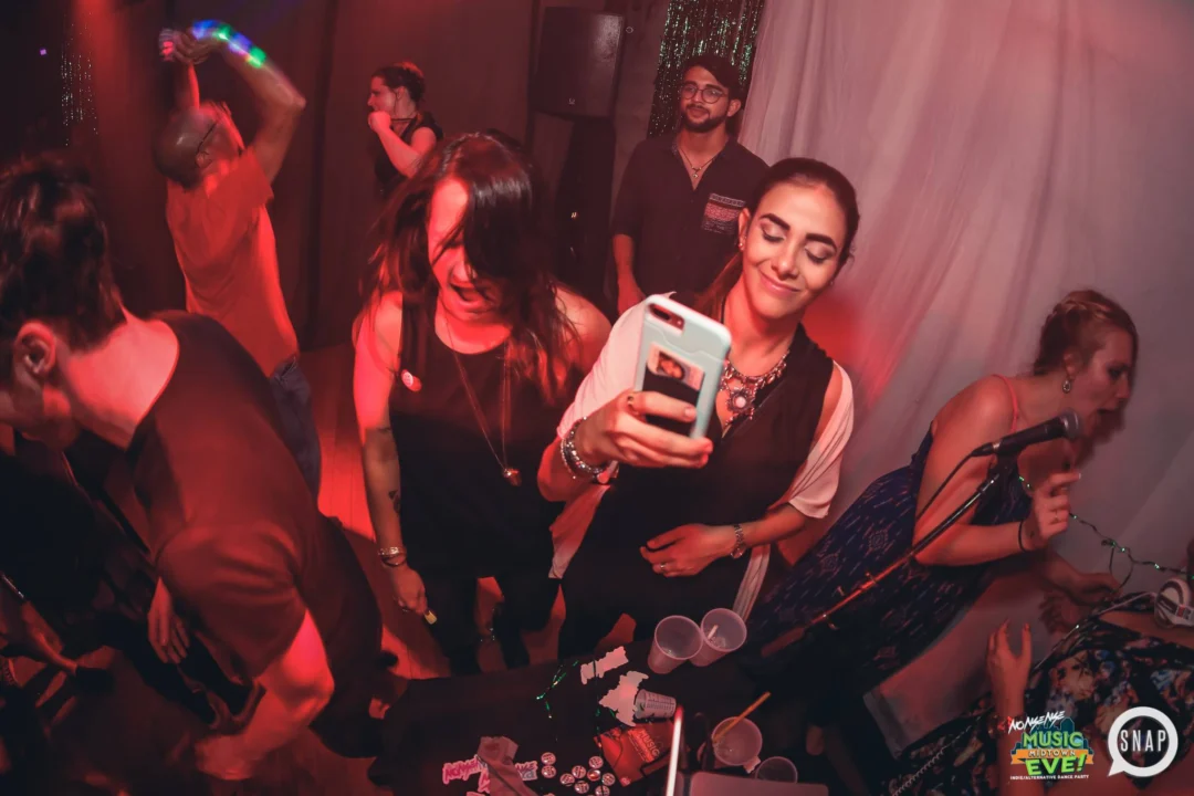 Nonsense EAV: Music Midtown EAV. Indie/Alternative Dance Party 9/16/2016 at The Basement in East Atlanta. Photo by Oh Snap!
