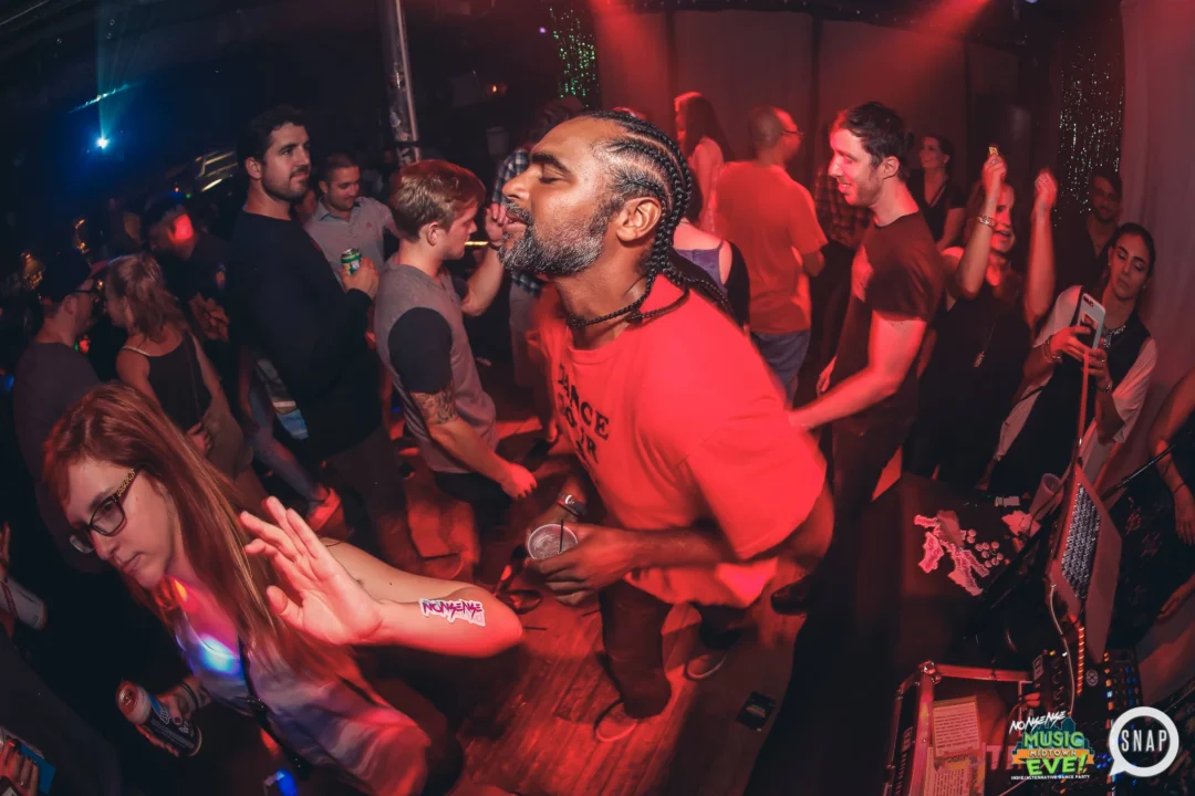 Nonsense EAV: Music Midtown EAV. Indie/Alternative Dance Party 9/16/2016 at The Basement in East Atlanta. Photo by Oh Snap!