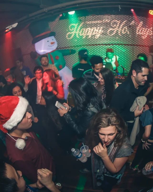 Nonsense EAV 2016 Holiday Party! Kimber! Fuller! Santa! The Basement was festive AF! Tag your friends! Photography by Oh Snap Kid
