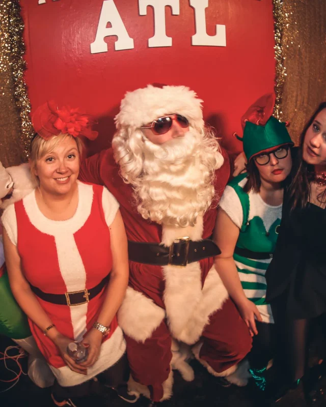 Nonsense EAV 2016 Holiday Party! Kimber! Fuller! Santa! The Basement was festive AF! Tag your friends! Photography by Oh Snap Kid