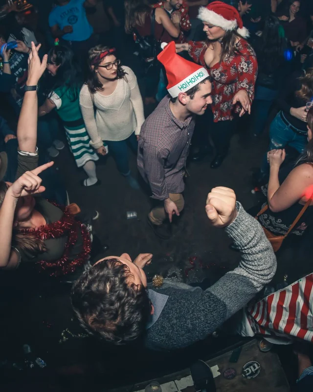 Nonsense EAV 2016 Holiday Party! Kimber! Fuller! Santa! The Basement was festive AF! Tag your friends! Photography by Oh Snap Kid