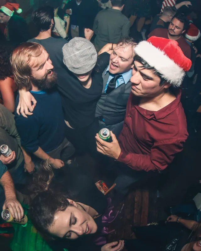 Nonsense EAV 2016 Holiday Party! Kimber! Fuller! Santa! The Basement was festive AF! Tag your friends! Photography by Oh Snap Kid