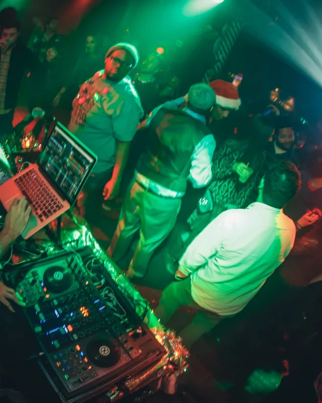 Nonsense EAV 2016 Holiday Party! Kimber! Fuller! Santa! The Basement was festive AF! Tag your friends! Photography by Oh Snap Kid