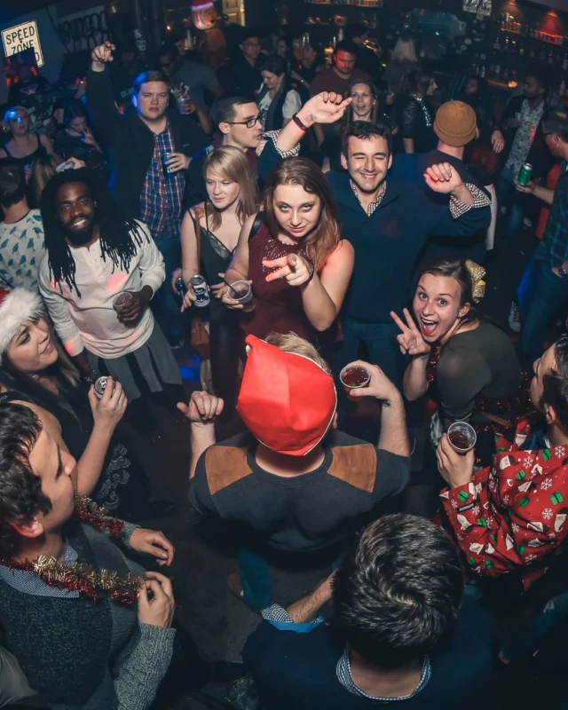 Nonsense EAV 2016 Holiday Party! Kimber! Fuller! Santa! The Basement was festive AF! Tag your friends! Photography by Oh Snap Kid
