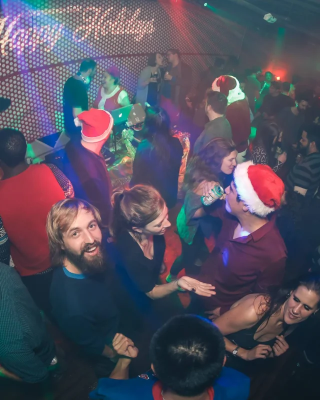 Nonsense EAV 2016 Holiday Party! Kimber! Fuller! Santa! The Basement was festive AF! Tag your friends! Photography by Oh Snap Kid