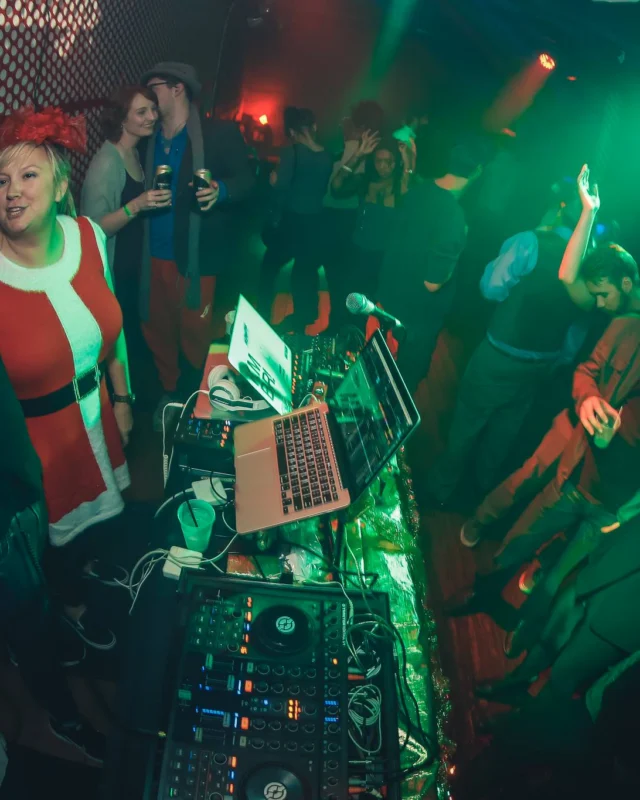 Nonsense EAV 2016 Holiday Party! Kimber! Fuller! Santa! The Basement was festive AF! Tag your friends! Photography by Oh Snap Kid