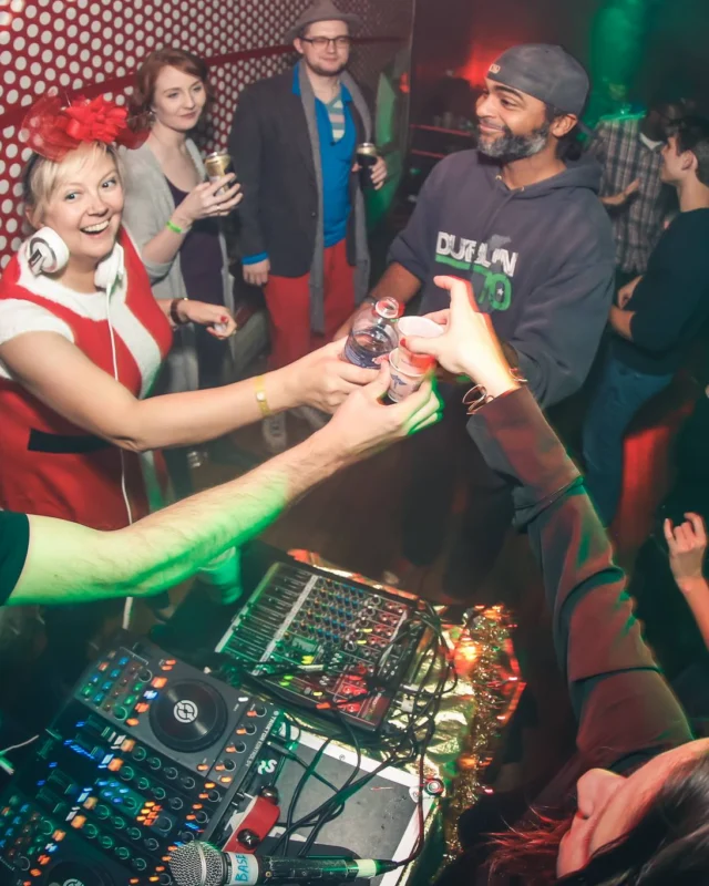 Nonsense EAV 2016 Holiday Party! Kimber! Fuller! Santa! The Basement was festive AF! Tag your friends! Photography by Oh Snap Kid