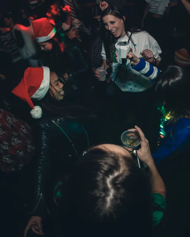 Nonsense EAV 2016 Holiday Party! Kimber! Fuller! Santa! The Basement was festive AF! Tag your friends! Photography by Oh Snap Kid