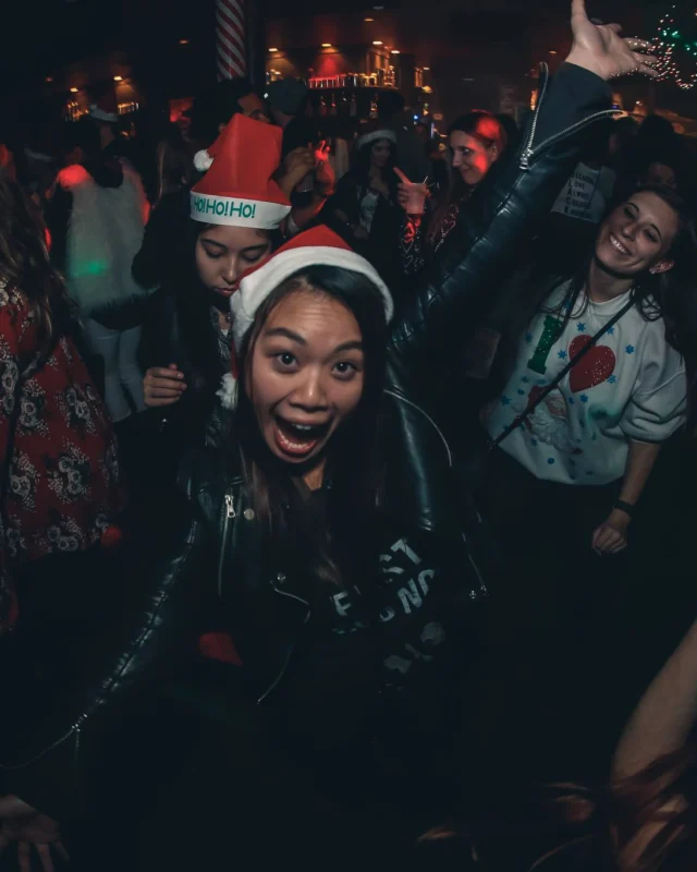 Nonsense EAV 2016 Holiday Party! Kimber! Fuller! Santa! The Basement was festive AF! Tag your friends! Photography by Oh Snap Kid