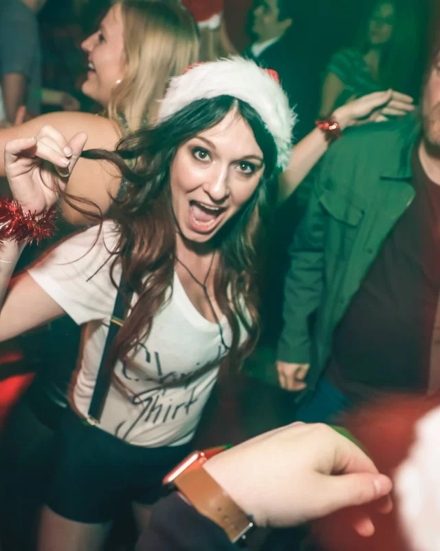 Nonsense EAV 2016 Holiday Party! Kimber! Fuller! Santa! The Basement was festive AF! Tag your friends! Photography by Oh Snap Kid