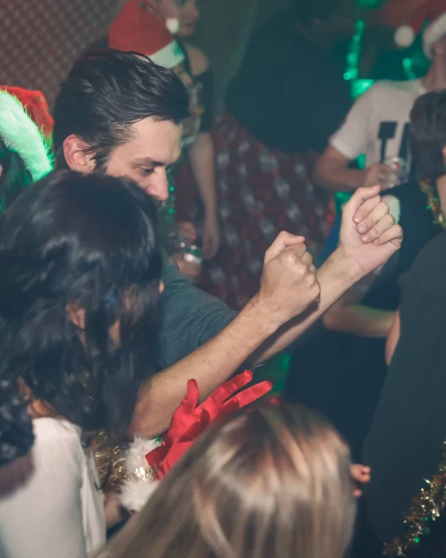 Nonsense EAV 2016 Holiday Party! Kimber! Fuller! Santa! The Basement was festive AF! Tag your friends! Photography by Oh Snap Kid