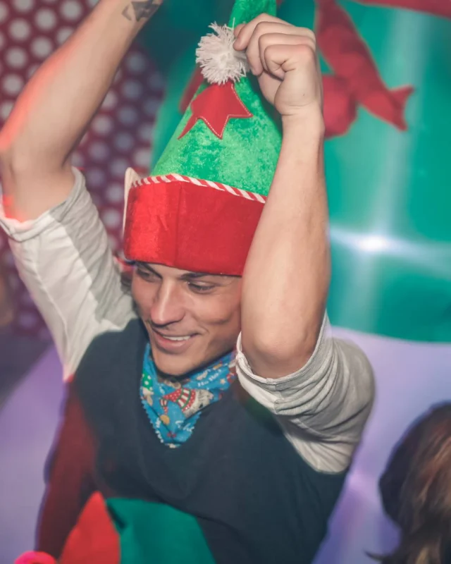 Nonsense EAV 2016 Holiday Party! Kimber! Fuller! Santa! The Basement was festive AF! Tag your friends! Photography by Oh Snap Kid