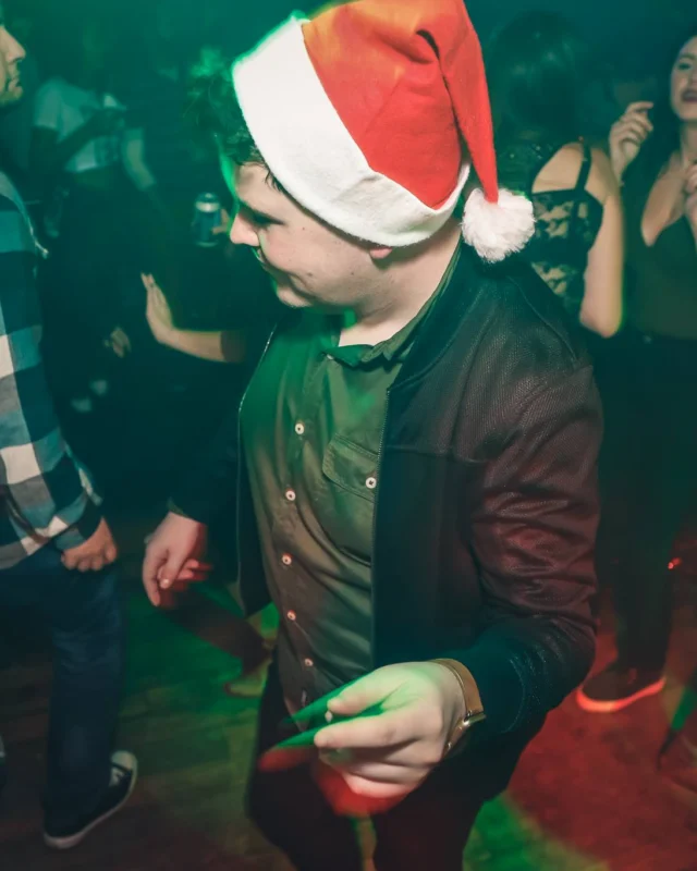 Nonsense EAV 2016 Holiday Party! Kimber! Fuller! Santa! The Basement was festive AF! Tag your friends! Photography by Oh Snap Kid