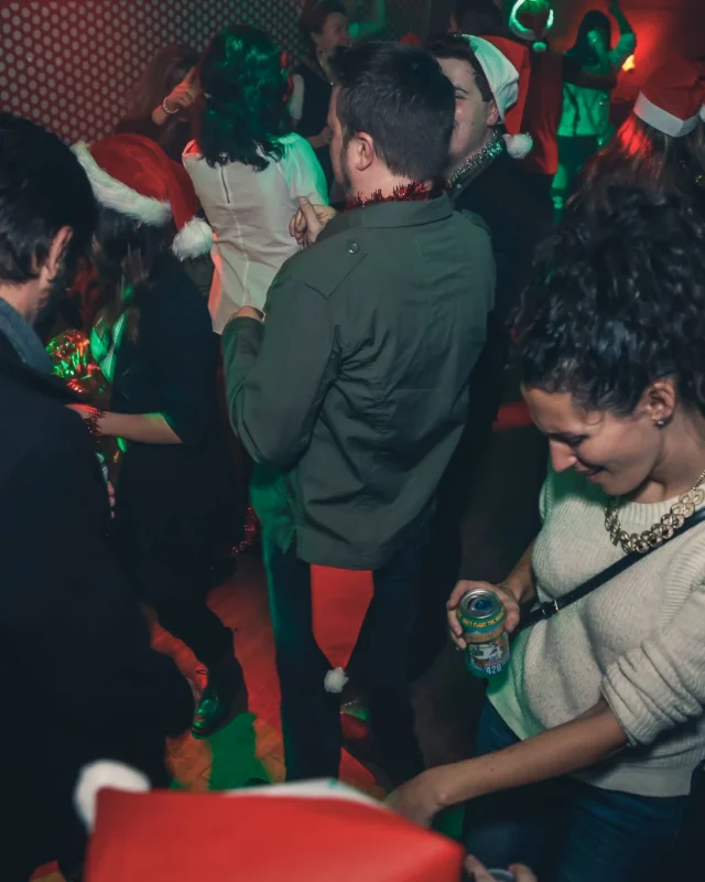 Nonsense EAV 2016 Holiday Party! Kimber! Fuller! Santa! The Basement was festive AF! Tag your friends! Photography by Oh Snap Kid