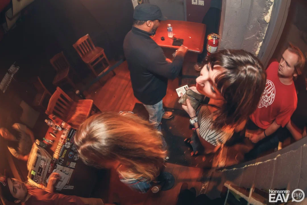 Nonsense EAV - January 2017The 3rd Friday of every month, Atlanta gets weird as heck with the Nonsense ATL crew to dance their cares away in the Basement. Tag your friends!Photos by Oh Snap Kid!