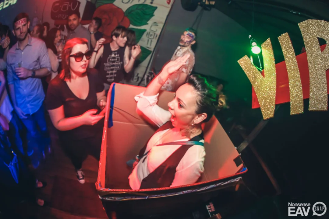 Nonsense EAV - January 2017The 3rd Friday of every month, Atlanta gets weird as heck with the Nonsense ATL crew to dance their cares away in the Basement. Tag your friends!Photos by Oh Snap Kid!