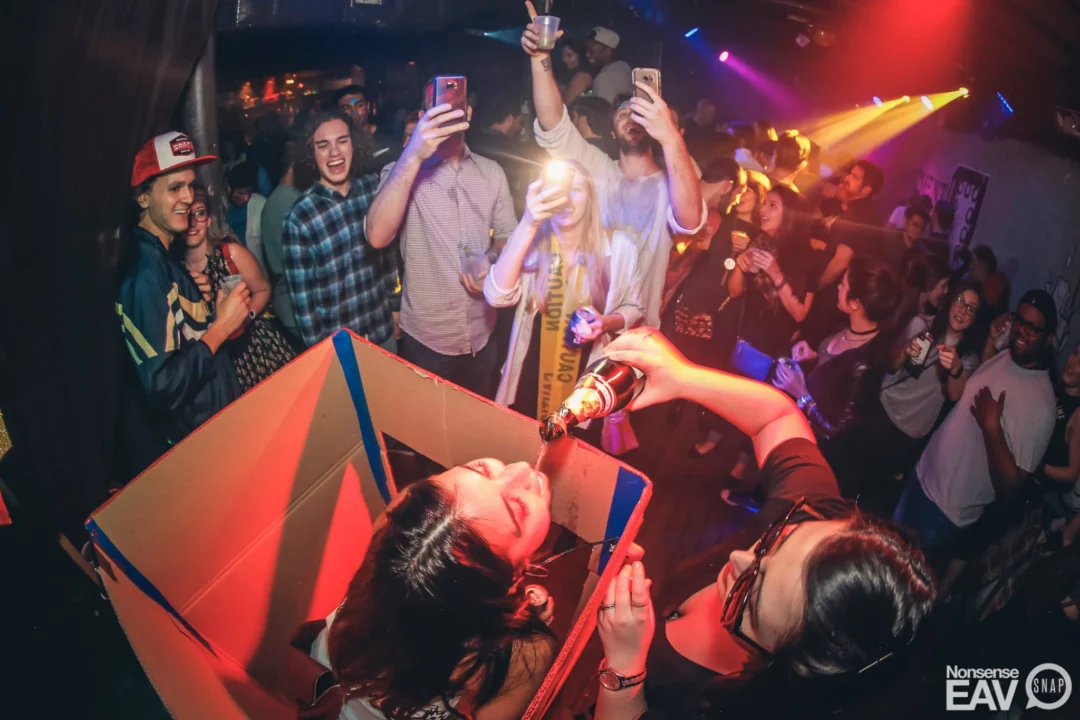 Nonsense EAV - January 2017The 3rd Friday of every month, Atlanta gets weird as heck with the Nonsense ATL crew to dance their cares away in the Basement. Tag your friends!Photos by Oh Snap Kid!