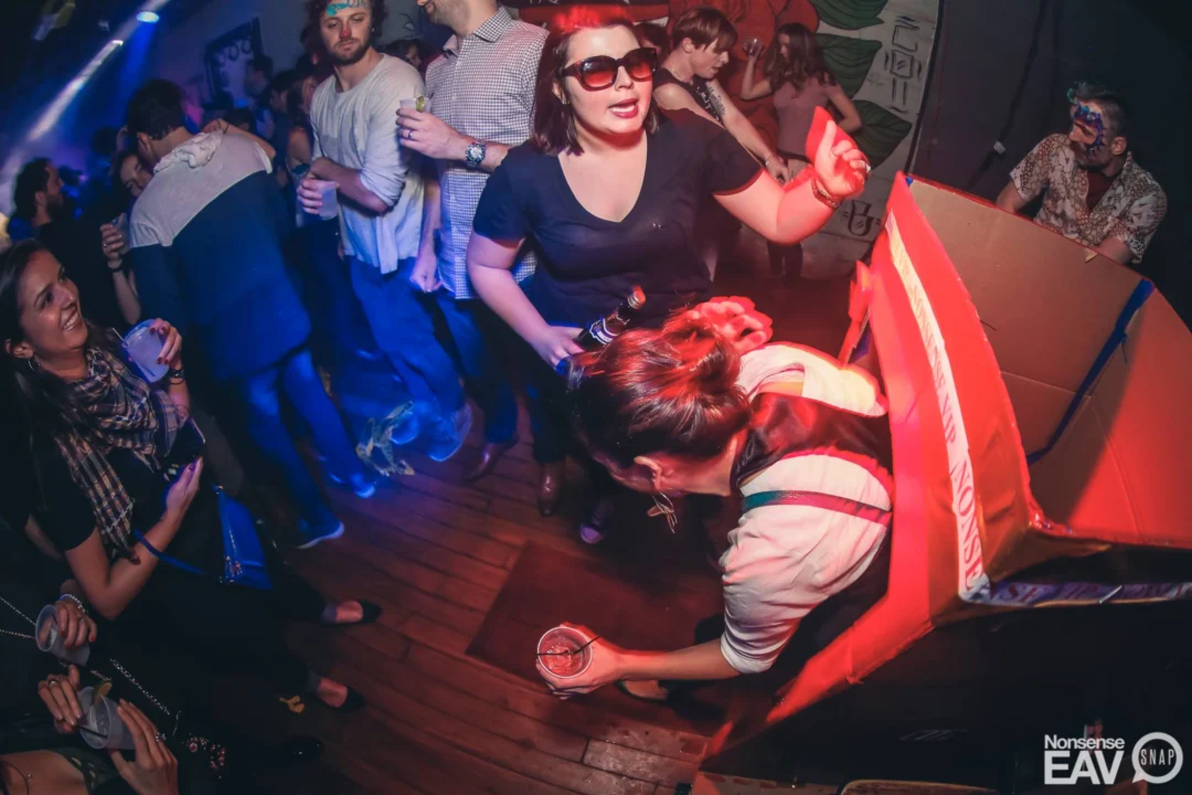 Nonsense EAV - January 2017The 3rd Friday of every month, Atlanta gets weird as heck with the Nonsense ATL crew to dance their cares away in the Basement. Tag your friends!Photos by Oh Snap Kid!