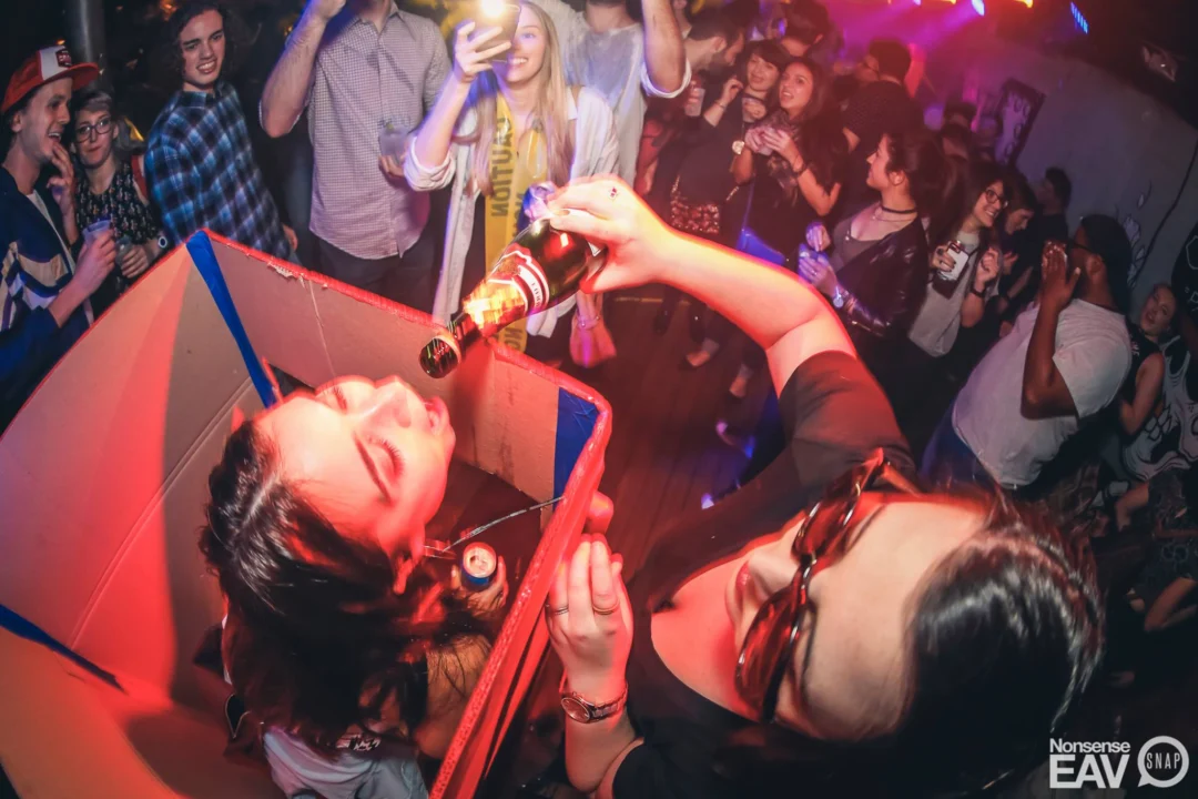 Nonsense EAV - January 2017The 3rd Friday of every month, Atlanta gets weird as heck with the Nonsense ATL crew to dance their cares away in the Basement. Tag your friends!Photos by Oh Snap Kid!