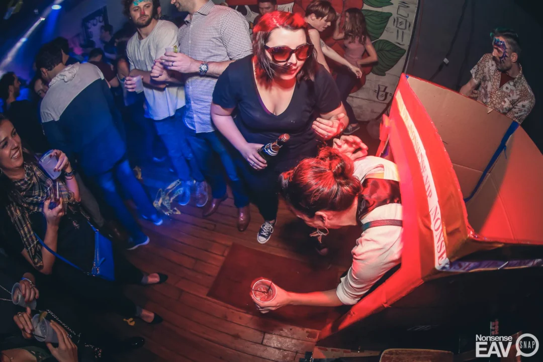 Nonsense EAV - January 2017The 3rd Friday of every month, Atlanta gets weird as heck with the Nonsense ATL crew to dance their cares away in the Basement. Tag your friends!Photos by Oh Snap Kid!