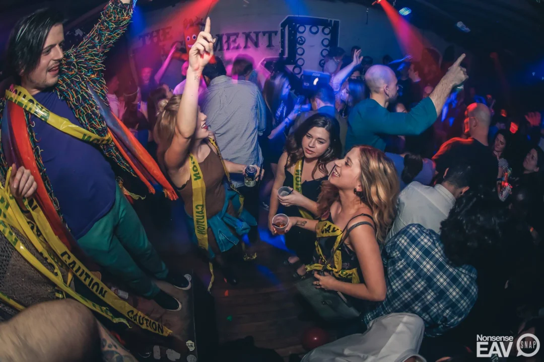Nonsense EAV - January 2017The 3rd Friday of every month, Atlanta gets weird as heck with the Nonsense ATL crew to dance their cares away in the Basement. Tag your friends!Photos by Oh Snap Kid!