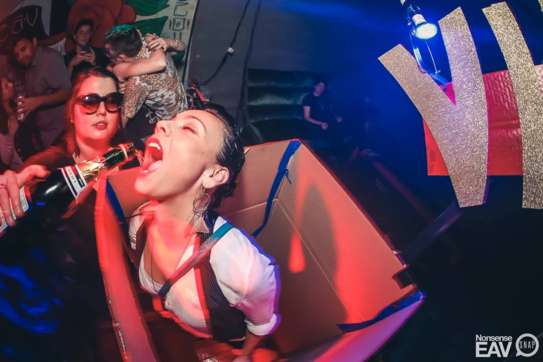 Nonsense EAV - January 2017The 3rd Friday of every month, Atlanta gets weird as heck with the Nonsense ATL crew to dance their cares away in the Basement. Tag your friends!Photos by Oh Snap Kid!