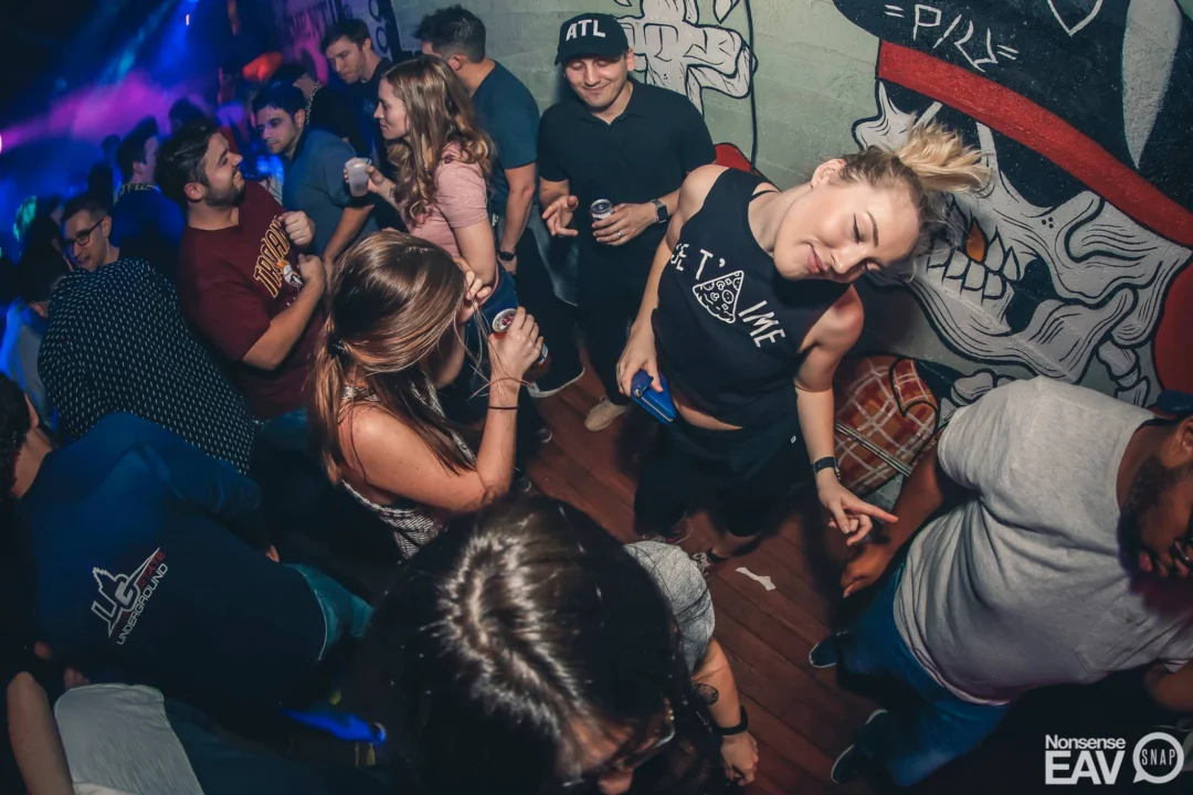 Nonsense EAV - January 2017The 3rd Friday of every month, Atlanta gets weird as heck with the Nonsense ATL crew to dance their cares away in the Basement. Tag your friends!Photos by Oh Snap Kid!