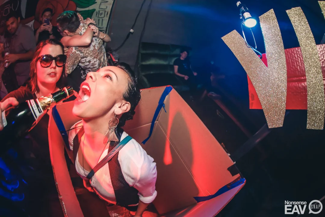 Nonsense EAV - January 2017The 3rd Friday of every month, Atlanta gets weird as heck with the Nonsense ATL crew to dance their cares away in the Basement. Tag your friends!Photos by Oh Snap Kid!
