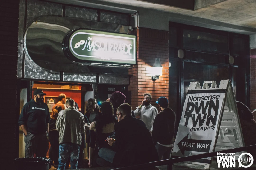 The launch of Nonsense DWNTWN at the Masquerade in downtown Atlanta! It got real ridiculous... Kimber was the DJ. Tag your friends! Photo by Oh Snap Kid!