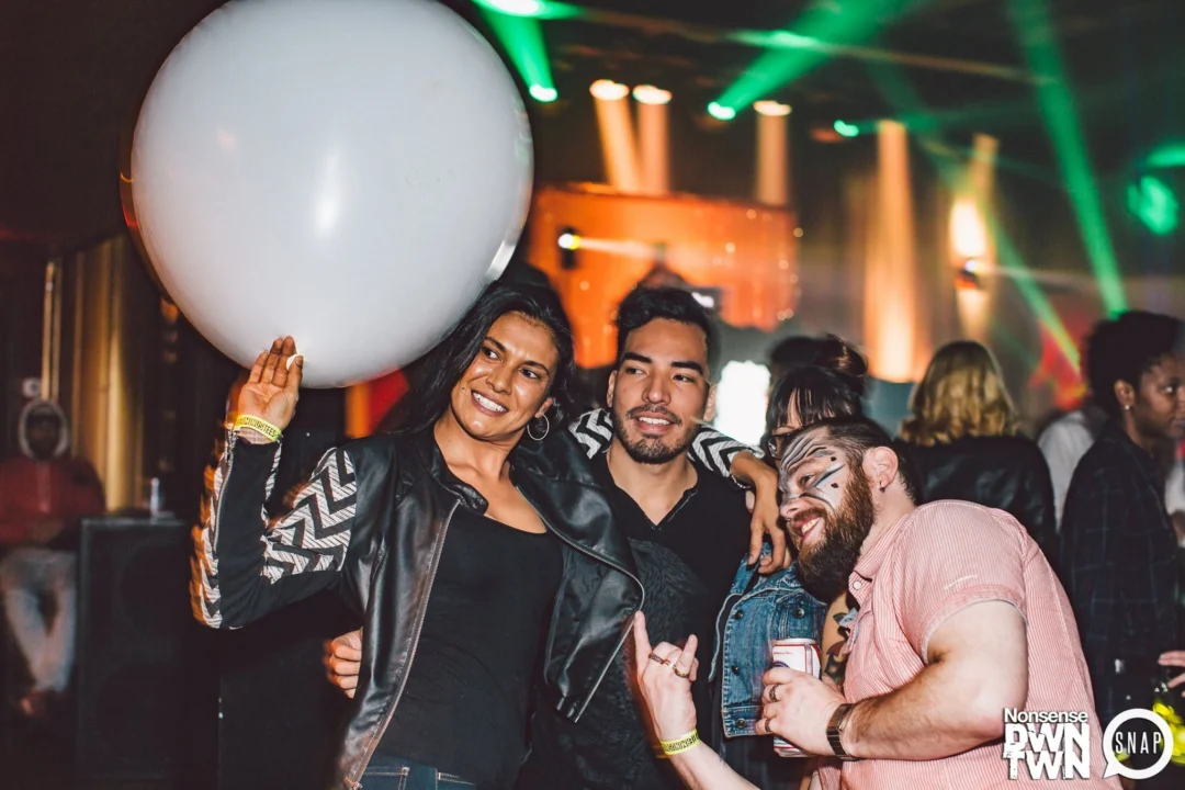The launch of Nonsense DWNTWN at the Masquerade in downtown Atlanta! It got real ridiculous... Kimber was the DJ. Tag your friends! Photo by Oh Snap Kid!