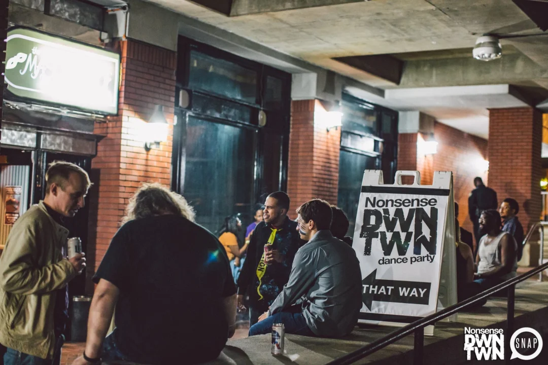 The launch of Nonsense DWNTWN at the Masquerade in downtown Atlanta! It got real ridiculous... Kimber was the DJ. Tag your friends! Photo by Oh Snap Kid!