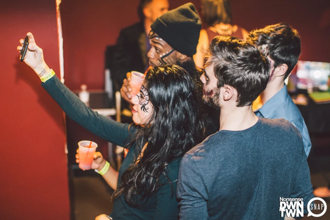 The launch of Nonsense DWNTWN at the Masquerade in downtown Atlanta! It got real ridiculous... Kimber was the DJ. Tag your friends! Photo by Oh Snap Kid!