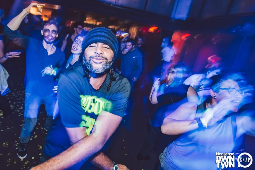 The launch of Nonsense DWNTWN at the Masquerade in downtown Atlanta! It got real ridiculous... Kimber was the DJ. Tag your friends! Photo by Oh Snap Kid!