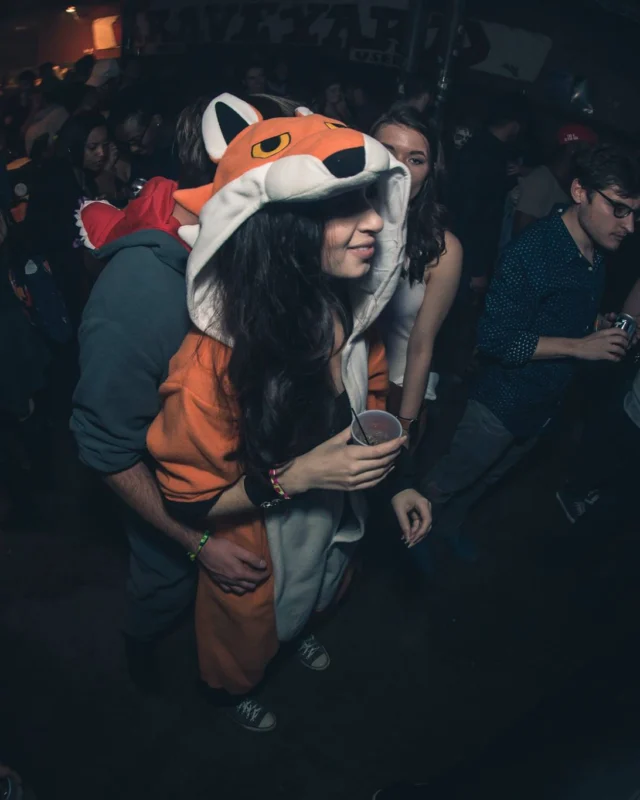 Nonsense EAV Slumber Party - 2/17/17.Pajamas! Onesies! Dancing! Atlanta's nicest people! Dance Bunny! The DJ was Kimber! 3rd Fridays at the Basement in East Atlanta!Photo by Oh Snap! Tag your friends!