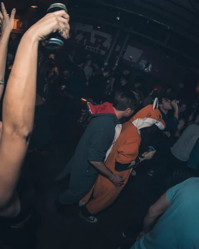 Nonsense EAV Slumber Party - 2/17/17.Pajamas! Onesies! Dancing! Atlanta's nicest people! Dance Bunny! The DJ was Kimber! 3rd Fridays at the Basement in East Atlanta!Photo by Oh Snap! Tag your friends!