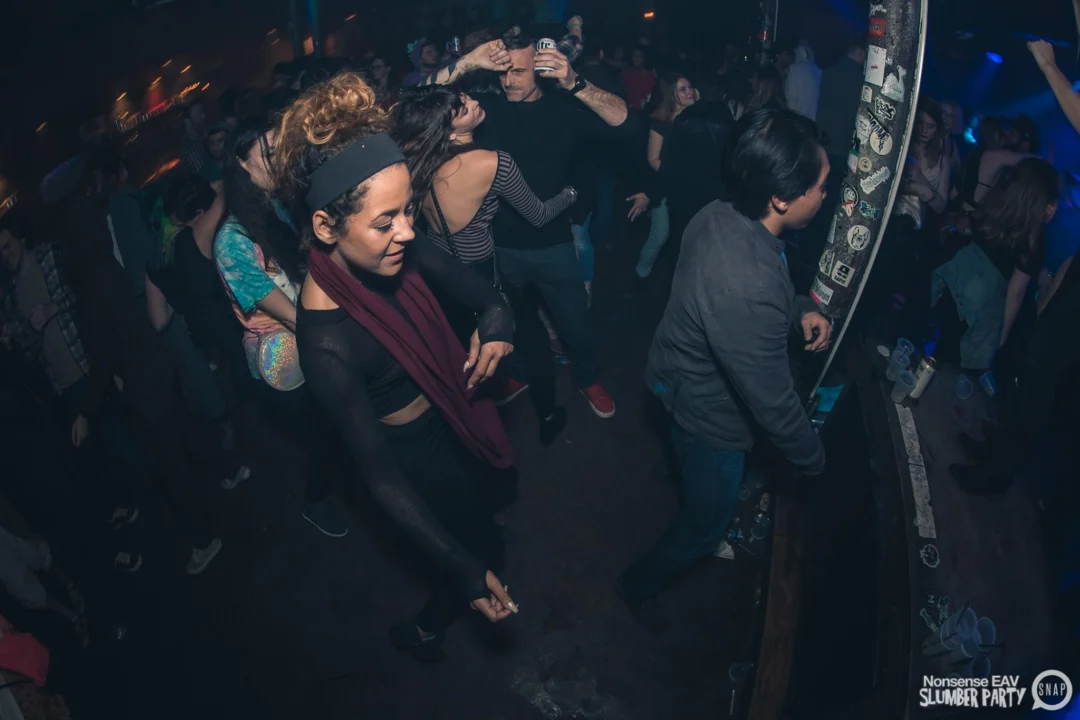Nonsense EAV Slumber Party - 2/17/17.Pajamas! Onesies! Dancing! Atlanta's nicest people! Dance Bunny! The DJ was Kimber! 3rd Fridays at the Basement in East Atlanta!Photo by Oh Snap! Tag your friends!