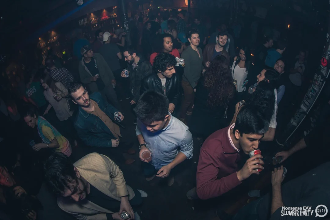 Nonsense EAV Slumber Party - 2/17/17.Pajamas! Onesies! Dancing! Atlanta's nicest people! Dance Bunny! The DJ was Kimber! 3rd Fridays at the Basement in East Atlanta!Photo by Oh Snap! Tag your friends!