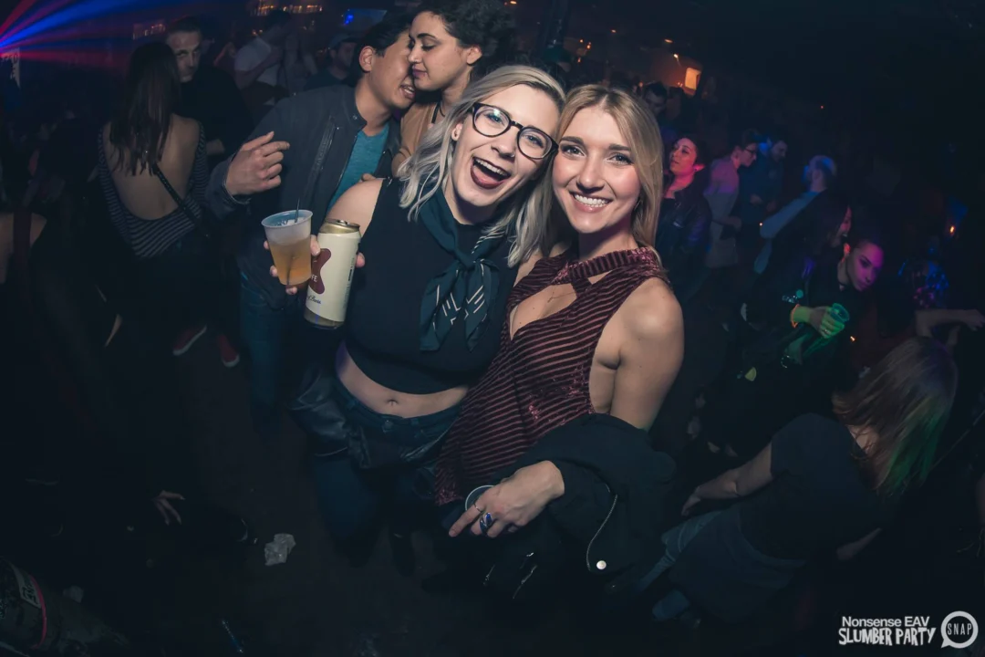 Nonsense EAV Slumber Party - 2/17/17.Pajamas! Onesies! Dancing! Atlanta's nicest people! Dance Bunny! The DJ was Kimber! 3rd Fridays at the Basement in East Atlanta!Photo by Oh Snap! Tag your friends!