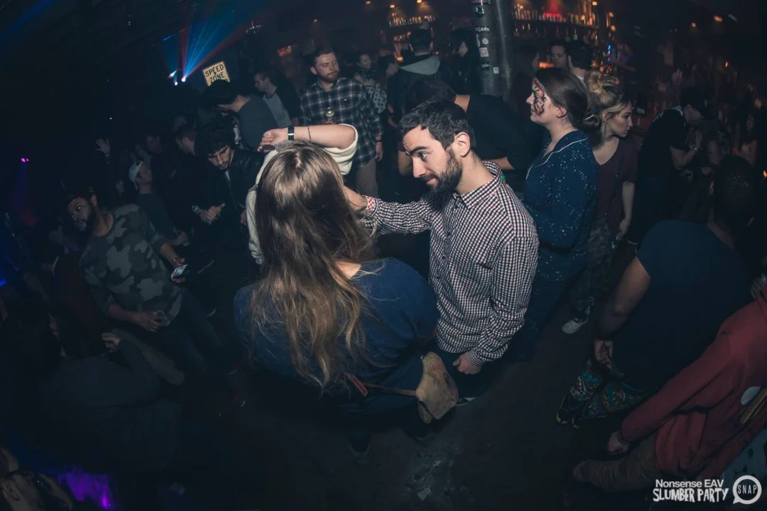 Nonsense EAV Slumber Party - 2/17/17.Pajamas! Onesies! Dancing! Atlanta's nicest people! Dance Bunny! The DJ was Kimber! 3rd Fridays at the Basement in East Atlanta!Photo by Oh Snap! Tag your friends!